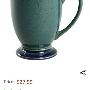 Speckled Green Ceramic Mug